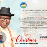Izeze Felicitates Deltans at Christmas, Commends Oborevwori’s Infrastructure Drive