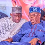 Senator Sunday Steve Karimi of Kogi West District and Rt. Hon. James Abiodun Faleke of Ikeja Federal Constituency in Lagos State