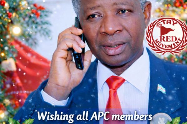 Amb. Alhaji Osman Foday Yansaneh, Acting National Chairman of the All Peoples Congress (APC)