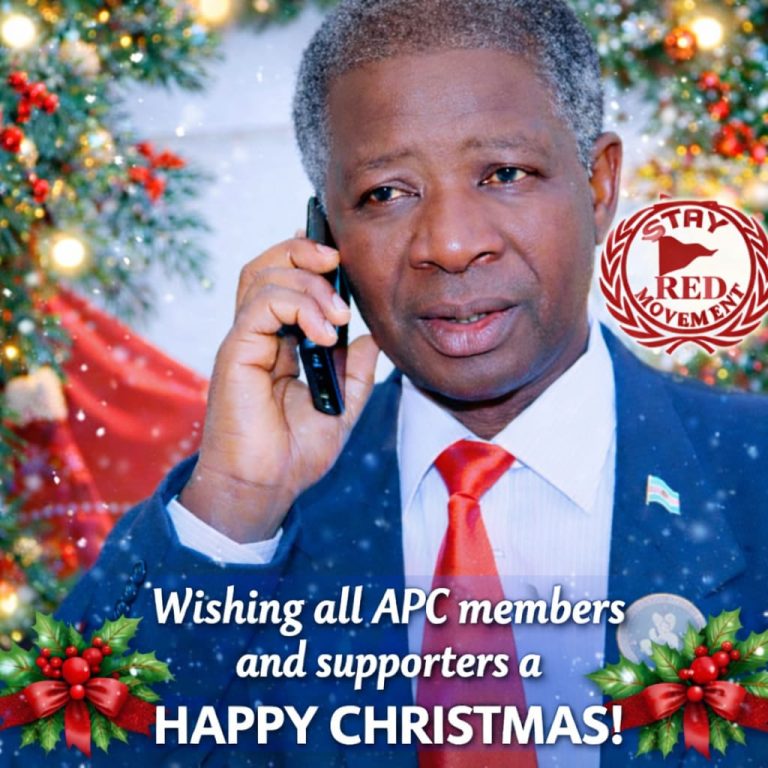 Amb. Alhaji Osman Foday Yansaneh, Acting National Chairman of the All Peoples Congress (APC)