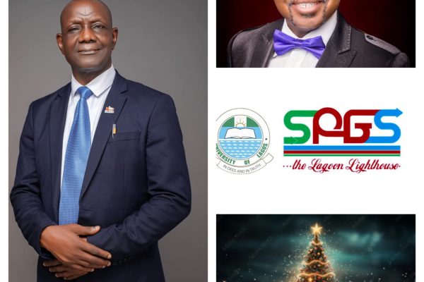 UNILAG SPGS FELICITATES BUREAU DG, OGHENESIVBE @ CHRISTMAS
