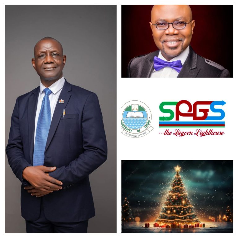 UNILAG SPGS FELICITATES BUREAU DG, OGHENESIVBE @ CHRISTMAS