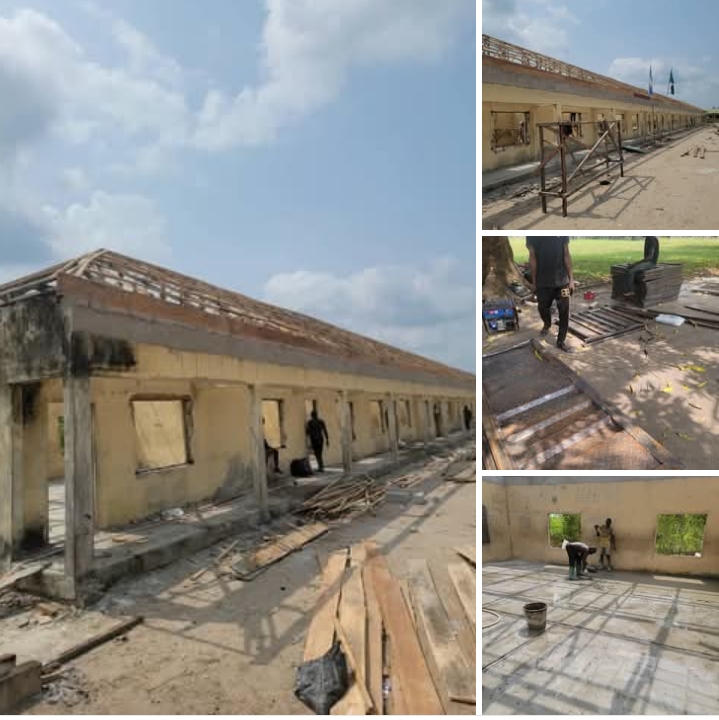 Umukwata Secondary School Undergoes Major Renovation As Community Hails Oborevwori, Onyesom