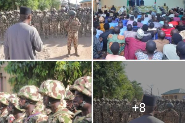 “We are behind you,” Zulum addresses armed forces in Damboa