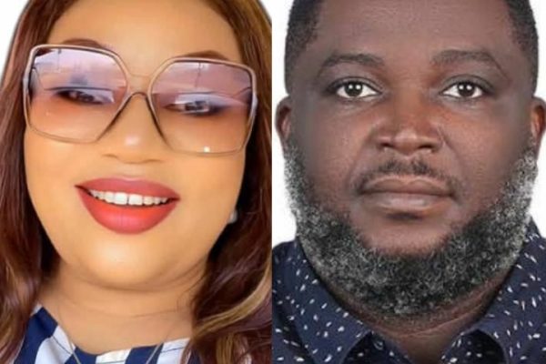 Mrs. Oluchi Oparah and Mr. Peter Ameh