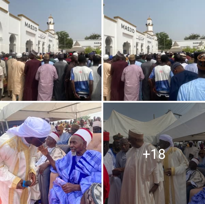 Wadada commissions Masjid Zaidan in Keffi