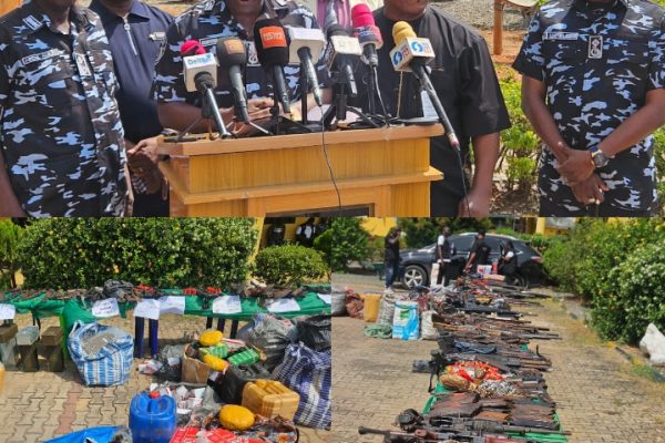 Delta Police Record Major Crime-Fighting Gains, Recover 144 Firearms, Arrest 627 Suspects