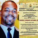 Prof. Sir Adrian Daisley and his LL.B and LL.M achievements