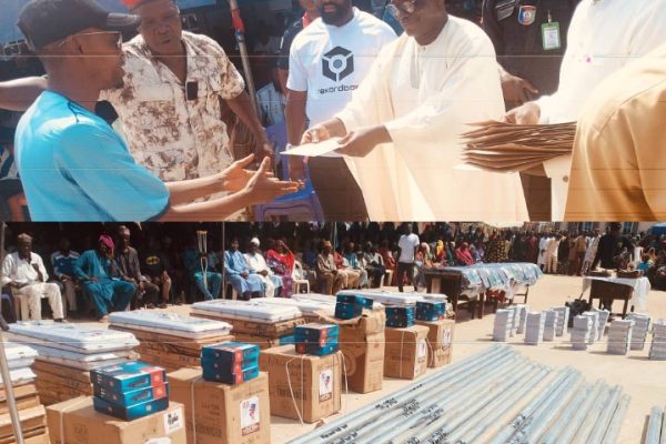 Nasarawa LG Boss Empowers Residents with N9m Cash, Relief Items Amid Hardship