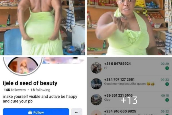 Ijele Seed of beauty shares contact of men making inappropriate advances towards her