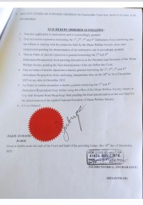 The Court Order