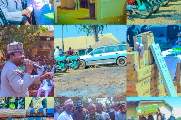 Nasarawa Lawmaker Musa Ekye empowers constituents with items worth N100 million