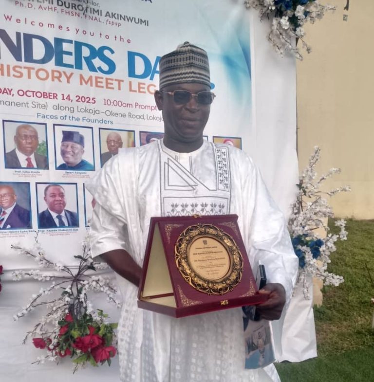 Imole Adini Muslim of Okun land and Chairman of the Bismillahi/Ramatu Foundation, Doctor Tajudeen Bismillahi Ibrahim