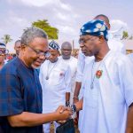 Former Speaker of the Benue State House of Assembly, Rt. Hon. Titus Uba and Benue State Governor Hyacinth Alia