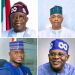 Bola Tinubu, Usman Ododo, Yahaya Bello and James Faleke