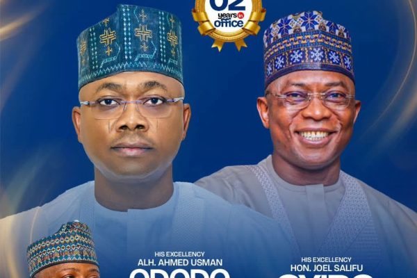 Youthful Firepower: Monday Anyebe hails Gov. Ododo on 2 years of Game-Changing leadership in Kogi State