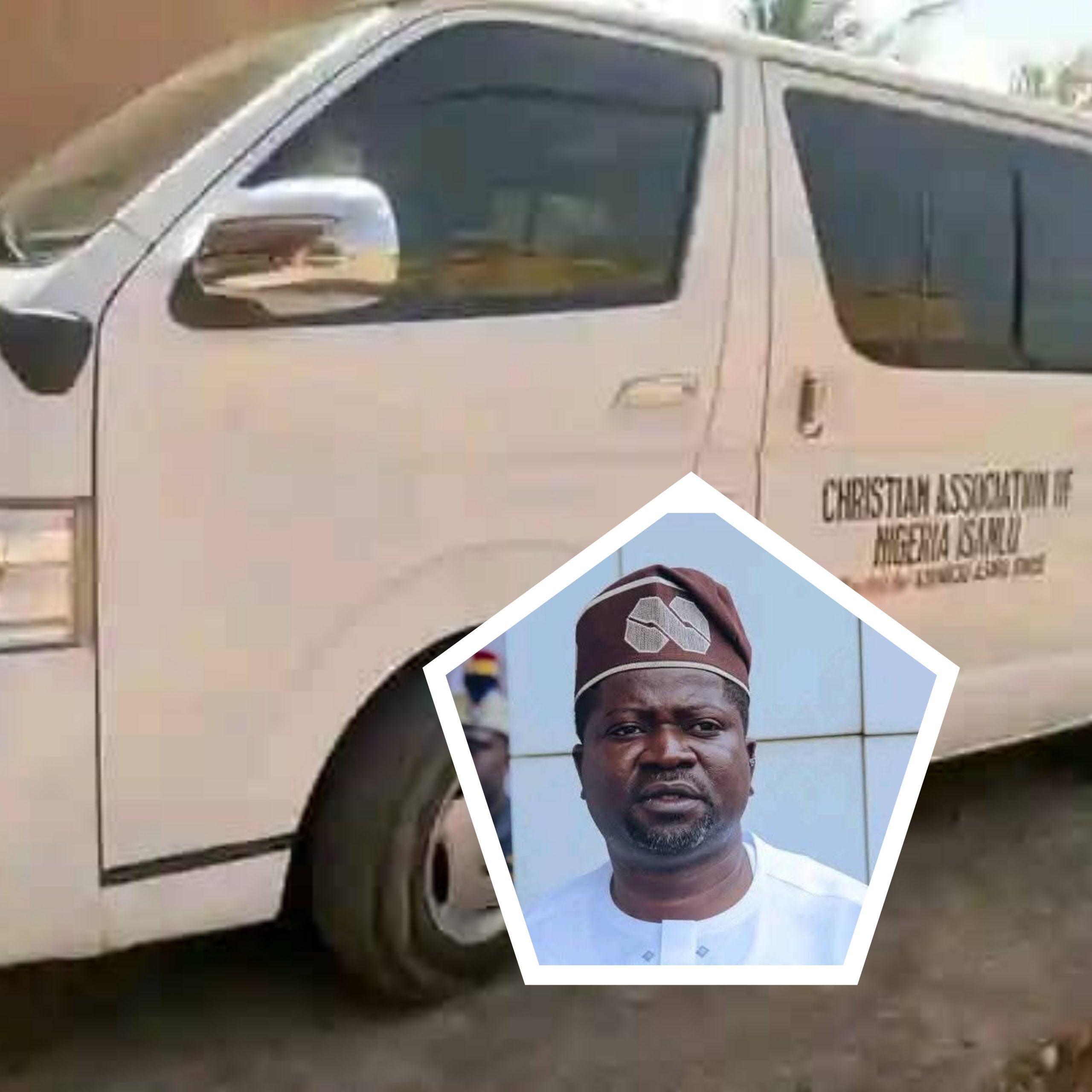From Finance Chief to Faith Hero: Kogi Commissioner Asiru Idris Rolls Out Bus for CAN Wing in Yagba East