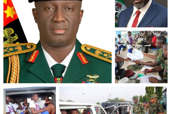 Nigerian Army 90th Regular Recruits Depart Delta for Mandatory Training