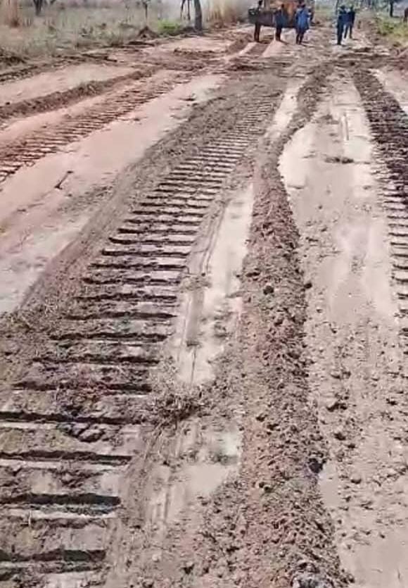 Commencement of grading of Tor-Donga Tacha road, Benue State.