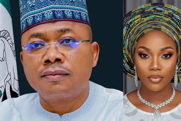 Kogi State Governor, Ahmed Usman Ododo and Amb. Blessing Ele-ojo Julius, the dynamic Executive Director of Confluence Icons & PR Solutions