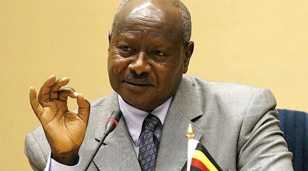 Ugandan President Yoweri Museveni