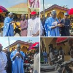 Idrees Aliyu Maikudi: Lawmaker Breaks the Norm, Empowers Aides, Constituents with Motorcycles, Wrappers, Other Items