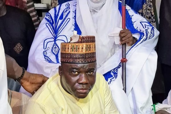 Hon Idrees Aliyu Maikudi Girinya, member representing Kogi/Koton-karfe State Constituency at the Kogi State House of Assembly with Revered Ohimegye Igu Koton-karfe Kingdom, Dr. Saidu Akawu Salihu (King SAS)