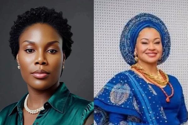 Prof. Sandra Chidinma Duru and Sen. Natasha Akpoti Uduaghan