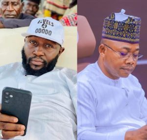 Hon. Omonu Joshua, Senior Special Assistant to Kogi State Governor on Students Affairs and Kogi State Governor, Ahmed Usman Ododo