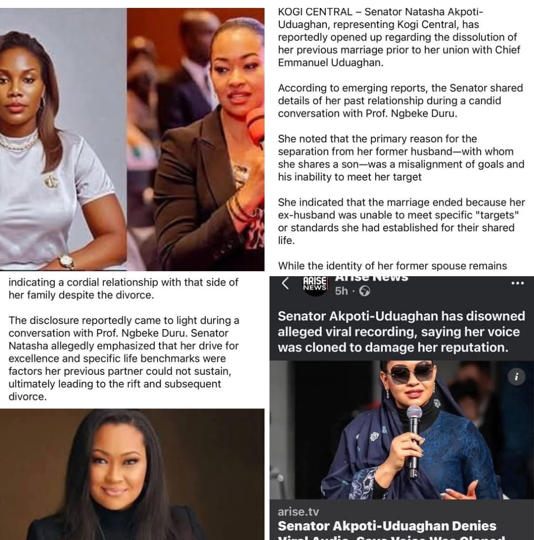 I recall that she insisted the voice in circulation was not hers. I recall that she maintained she never spoke with me. I recall that she categorically stated she did not know anyone by the name of Prof. Mgbeke