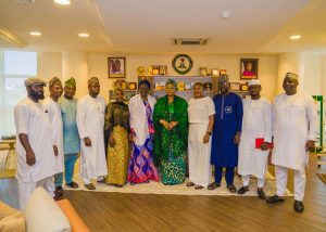 Nasarawa Youth Leader Ja'afar Loko Leads Delegation on Courtesy Visit to Women Affairs Minister