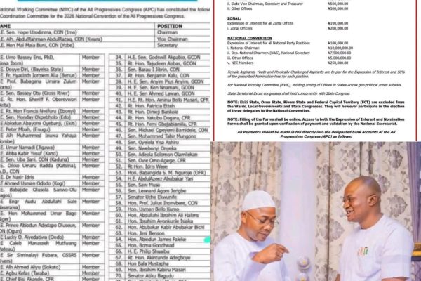 SSA on Grassroots Mobilization Excel Onuche Hails Ododo's Appointment to APC National Convention Committee