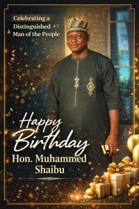 Hon. Muhammed Shaibu, an All Progressives Congress (APC) chieftain