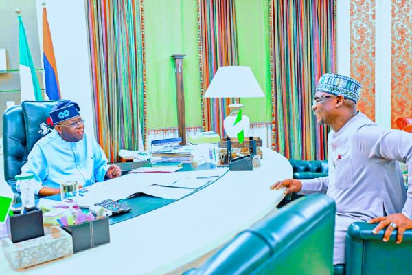 President Bola Tinubu Tinubu and Nasarawa State Governor, Engr. Abdullahi Sule