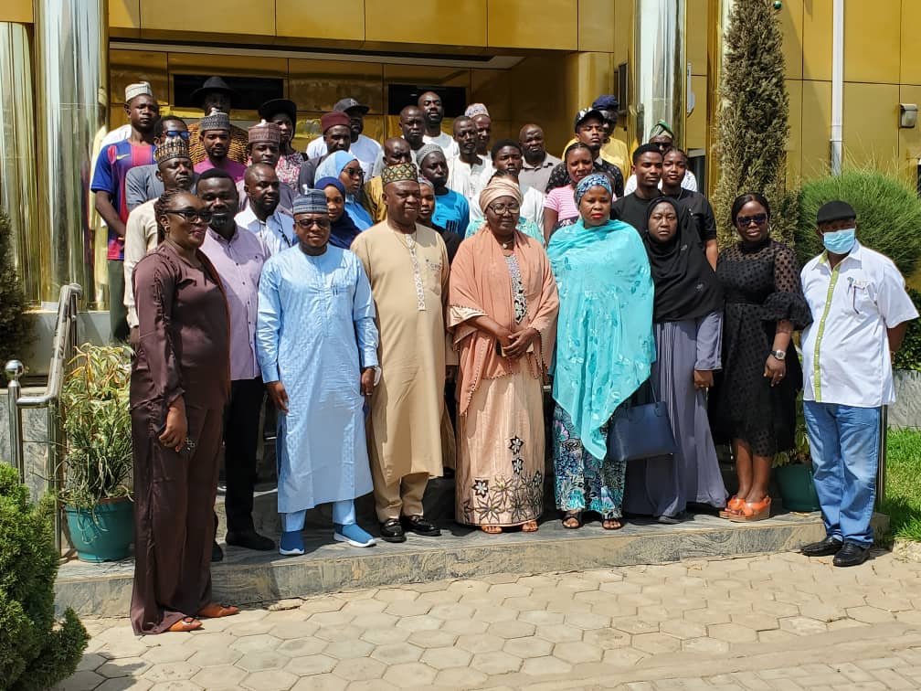 Participants at the workshop organized by NBMA held at Golden Dabis Hotel Keffi.