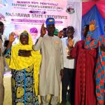 Nasarawa State Executives during the swearing in.