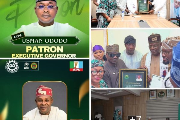 Ododo, Faleke Pledge Total Support for Tinubu’s Re-Election as RTIFN Decorates Them Patrons