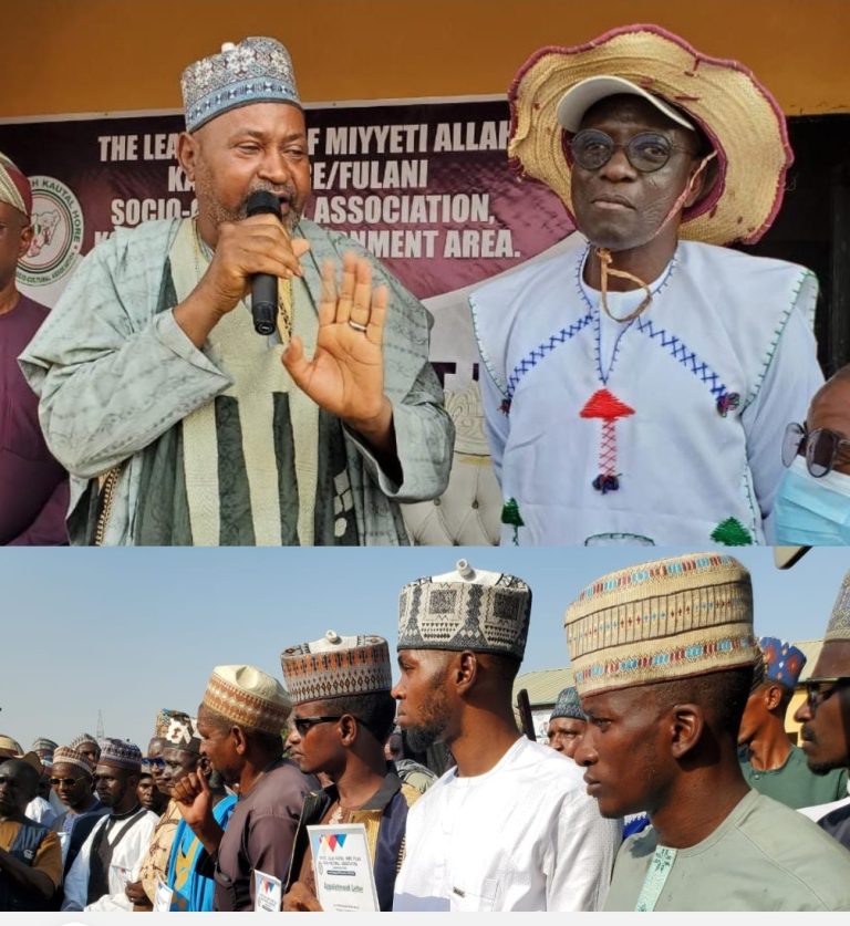 2027: Nasarawa’s Fulani Back Tinubu, Sule, Throw Weight Behind Wadada