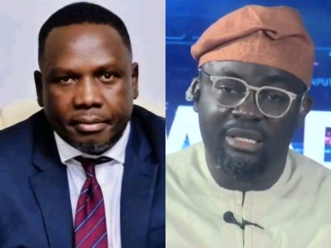 Presidential aide Daniel Bwala and Dr. Ibrahim Osinowo, a former member of the APC Presidential Campaign Council