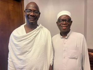 Nasarawa State Governor, Engr. Abdullahi A. Sule and Former Speaker of Nasarawa State House of Assembly, Rt. Hon. Alhaji Ibrahim Balarabe Abdullahi 