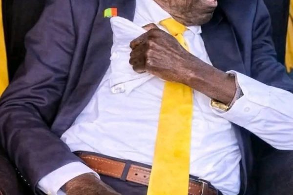 Uganda's 86-year-old First Deputy Prime Minister and Minister for Regional Affairs, Gen. Moses Ali