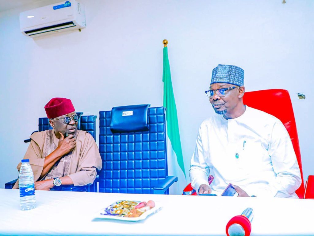 From Left: Former Governor, Sen. Umaru Tanko Al-Makura and Governor Abdullahi Sule