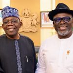 President Bola Ahmed Tinubu and Delta State Governor Sheriff Oborevwori and