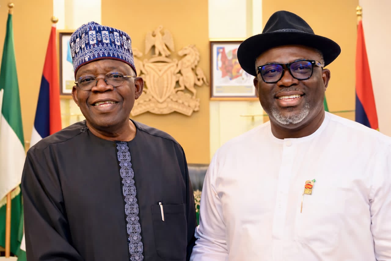 President Bola Ahmed Tinubu and Delta State Governor Sheriff Oborevwori and