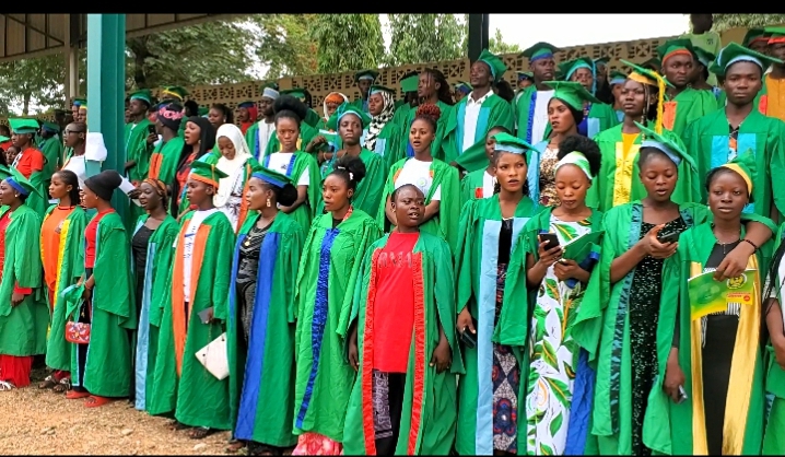 Students during the Matriculation ceremony.