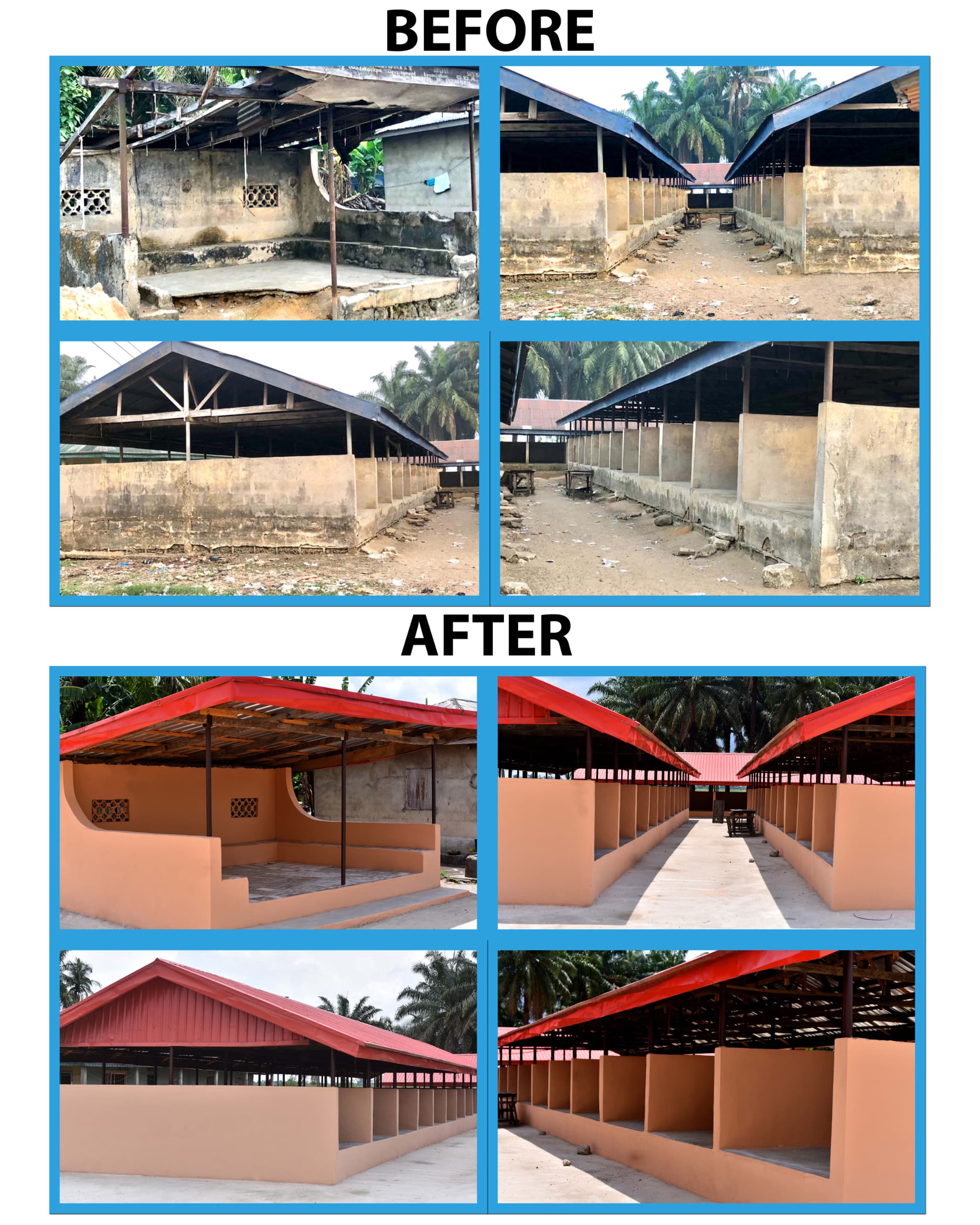 Delta Lands Commissioner Renovates Market, Builds School Pavilion in Igbide Community