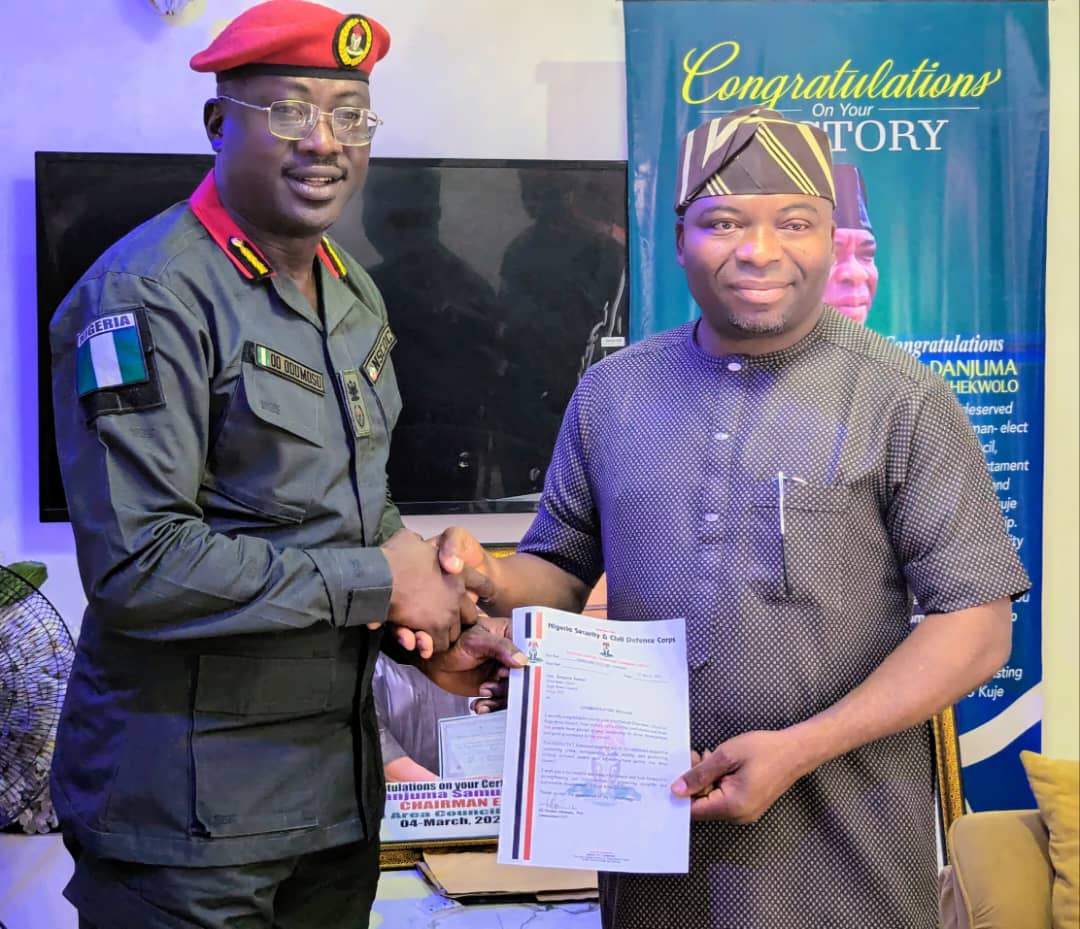 Insecurity: Kuje Chairman -elect pledges partnership with NSCDC