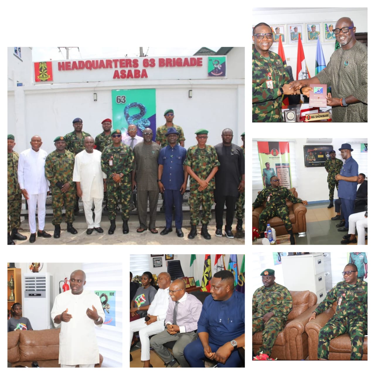 Brigade Commander, Shonibare commends Oborevwori's bold push for Delta Youth Enlistment into Military