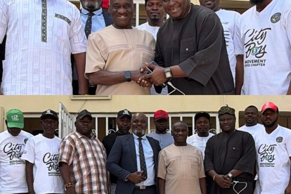 Ogah, Rear Admiral Jibrin Hold Talks as Kogi City Boy Expands Influence