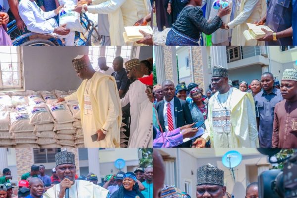 Sallah: Nasarawa Speaker Doles Out N30m in Rice, Cash to Constituents, Announces N30m Scholarship Scheme